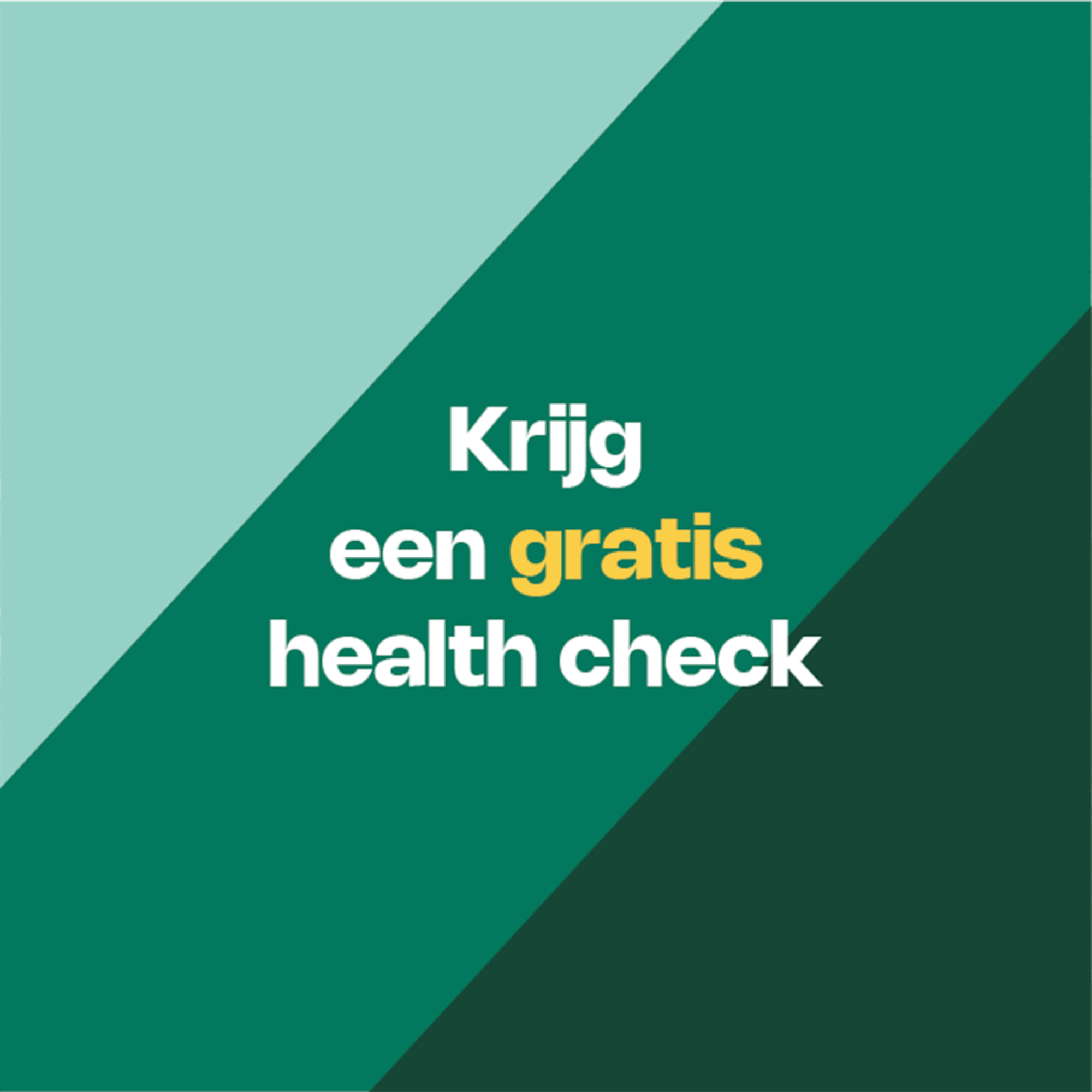 Krijg een gratis health check opendeurdagen Vision 21 Roeselare
